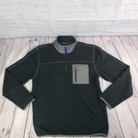 Vintage 1946 Quarter Zip Long Sleeves Pullover Sweater W/Pockets Size Large NWOT - Picture 2 of 7